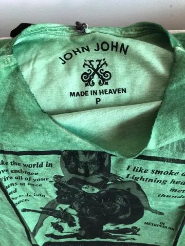 Camiseta John John tamanho P