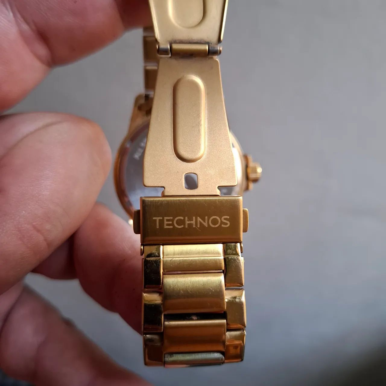 Relógio technos golf Masculino Dourado - Foto 2
