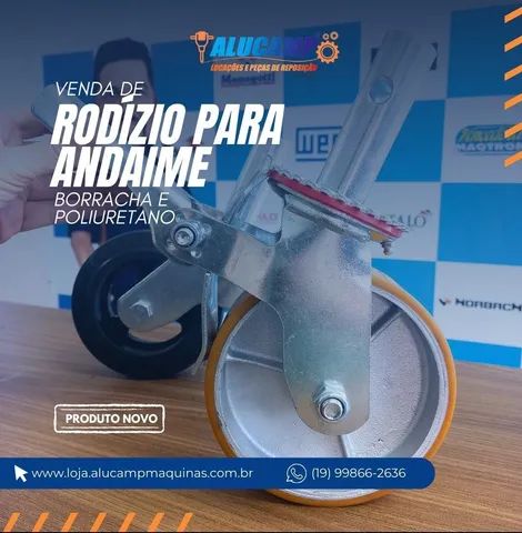 Rodizios para andaimes vários modelos