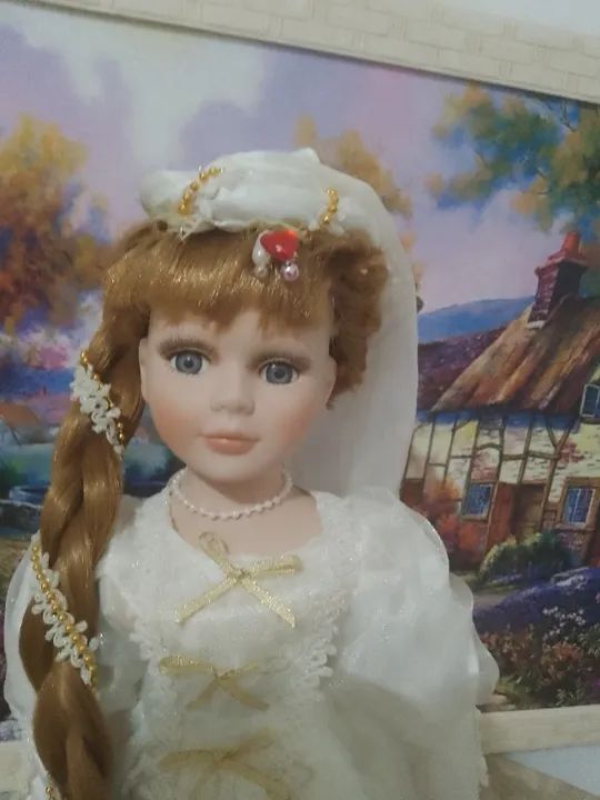 Bonecas de porcelana importadas - Foto 6