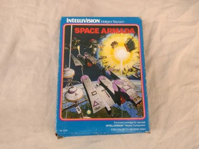 Space Armada - Cartucho Original Completo Para Intellivision - Foto 4