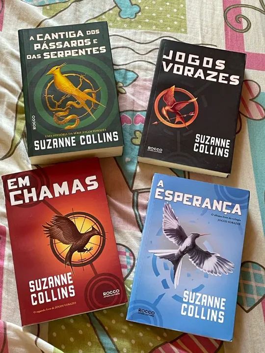 Coleção completa Jogos Vorazes 4 livros 