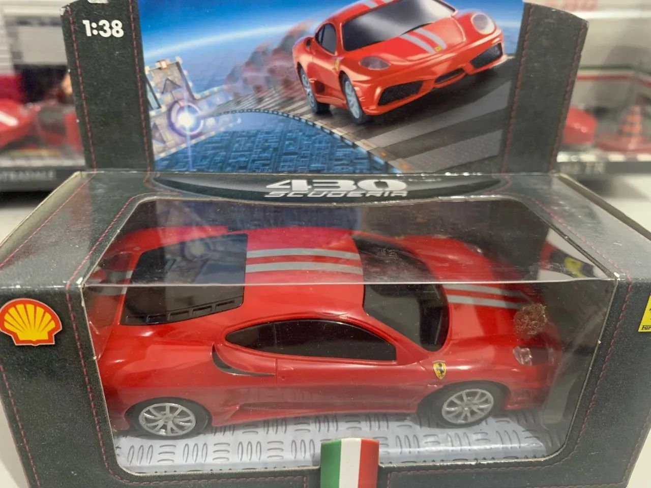 Miniatura Ferrari Coleção Shell escala 1:38