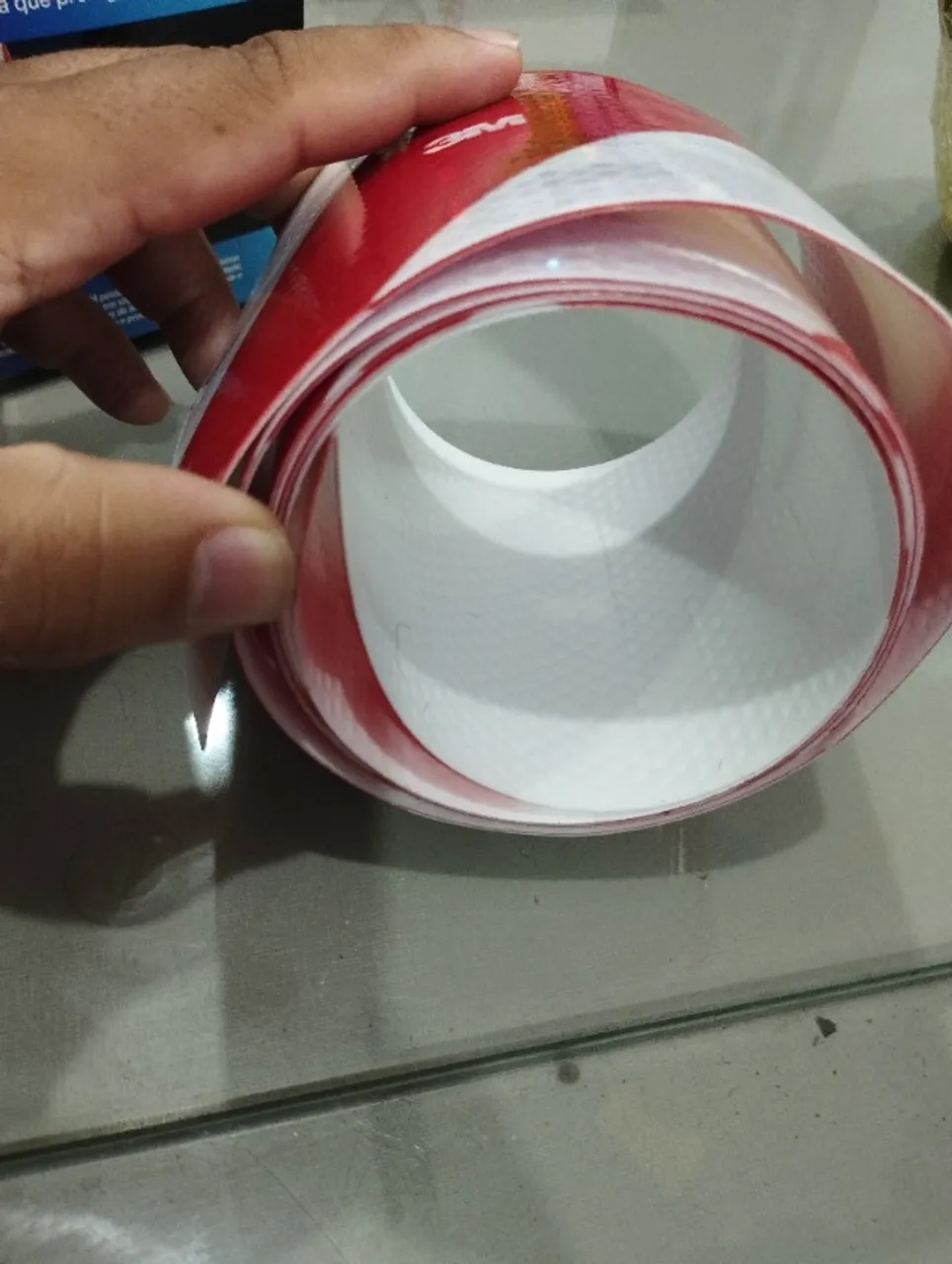 Faixa Refletiva para-choque 