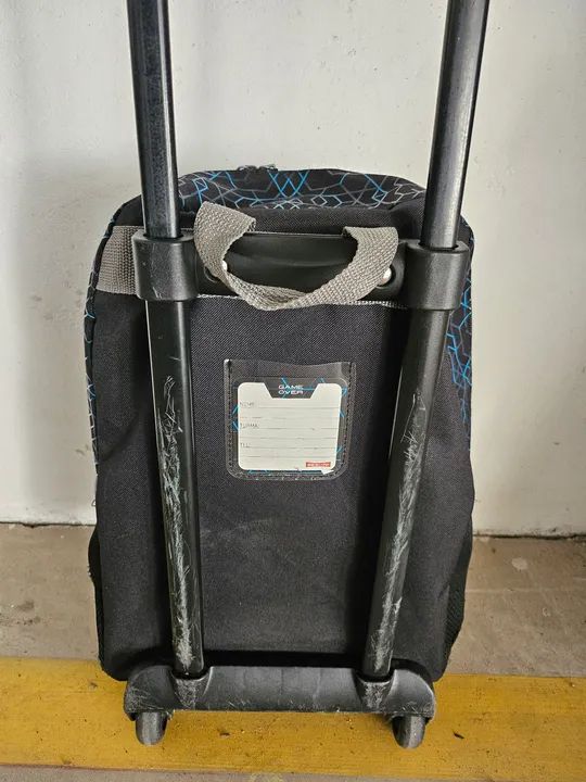 Mochila escolar com rodinhas marca Sestini  - Foto 3