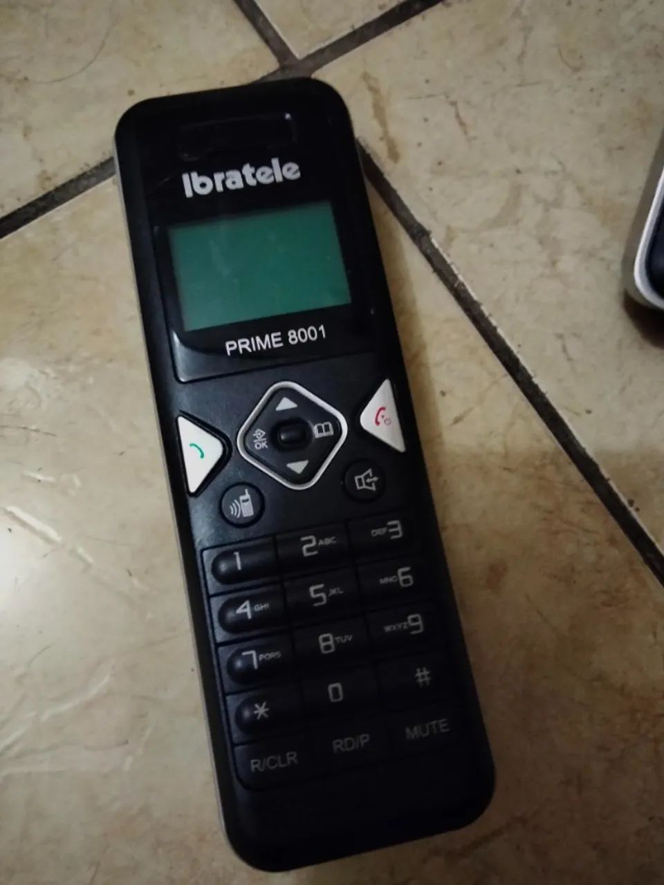 Telefone sem fio Ibratele Prime 8001 com base é fonte ( Sem teste ) - Foto 3