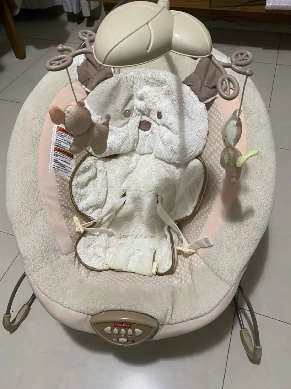 Cadeira de descanso fisher price vibra e toca - Foto 2
