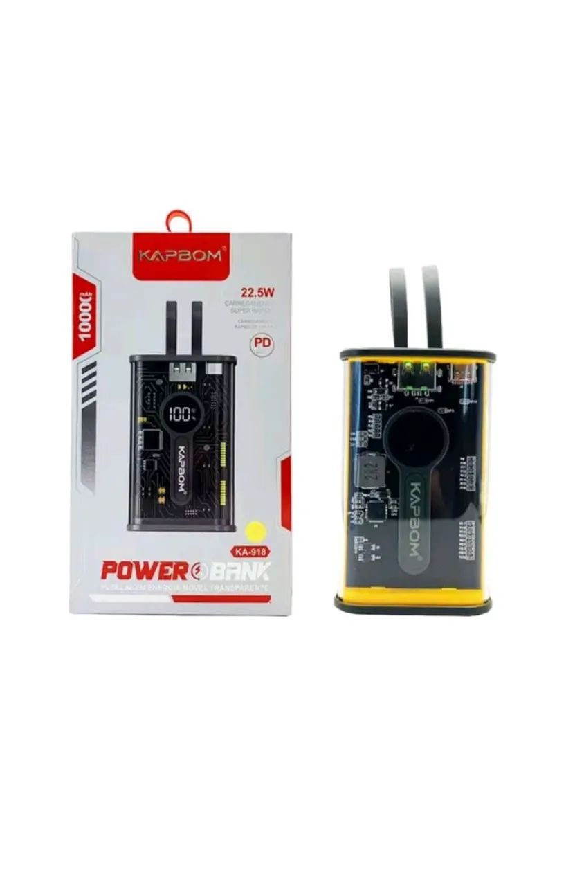 Power Bank Marca KAPBOM 10.000MAH 22W Modelo KA918