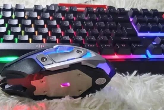teclado e mouse gamer  - Foto 4