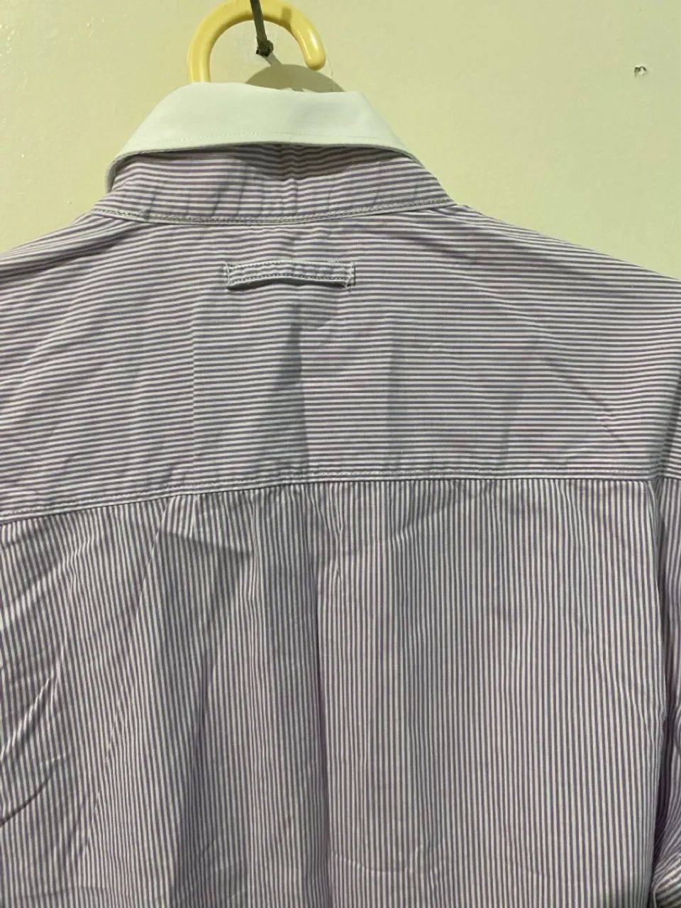 Camisa Ellus lilás Original tam2 listrada - Foto 2