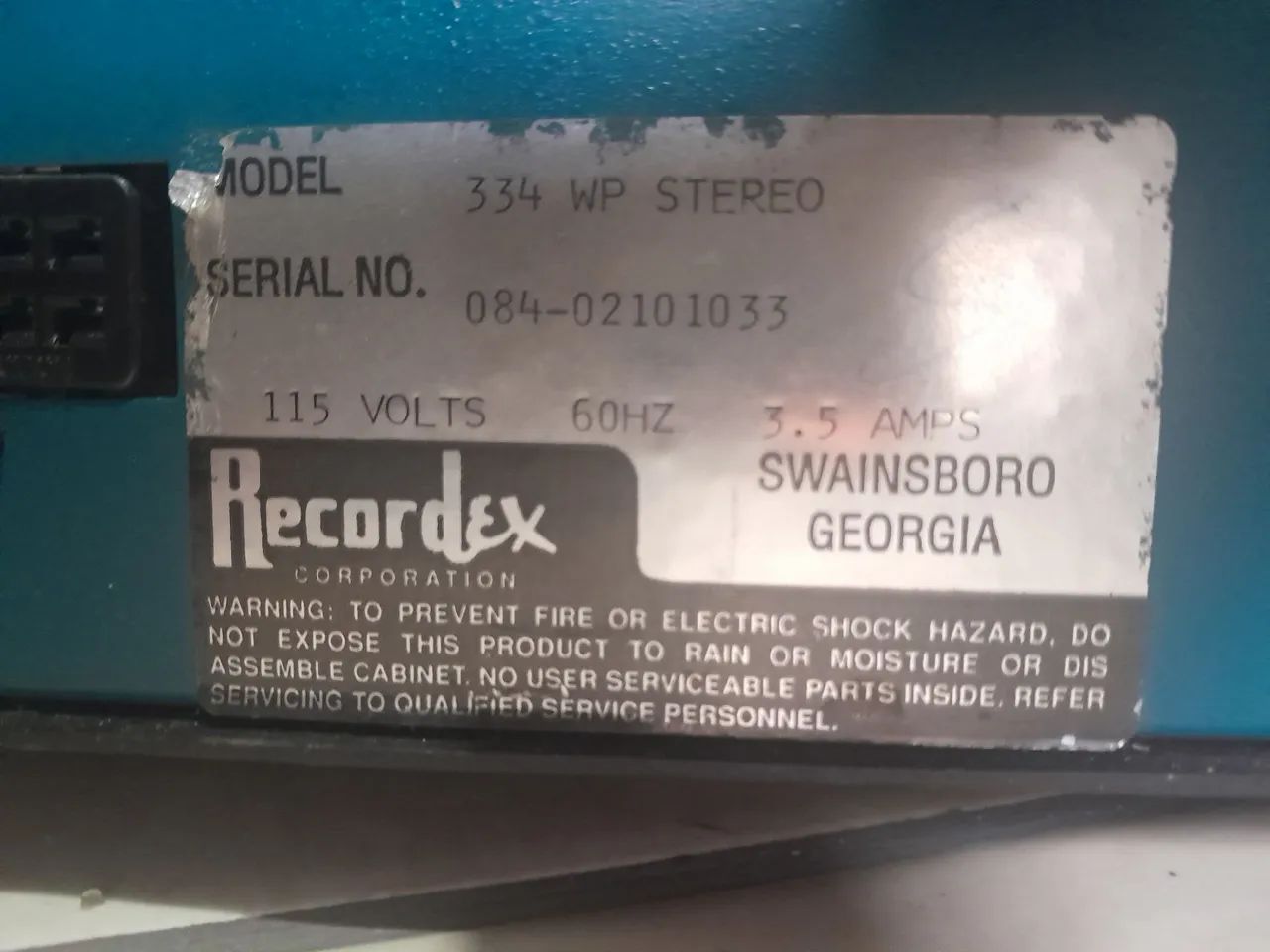 Recordex 334WP Stereo cassete - Foto 4