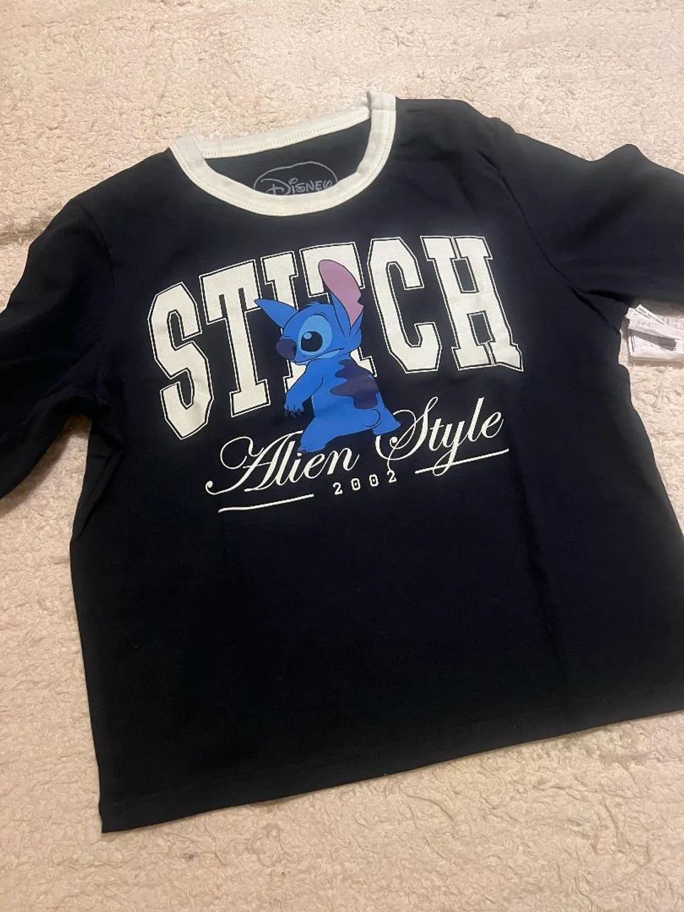 Camiseta Stitch Alien Style - Disney - Tamanho 6
