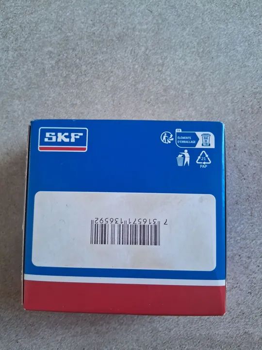Rolamento Duplo Contato Angular SKF 3210 A-2RS1TN9/C3MT33 - Foto 3
