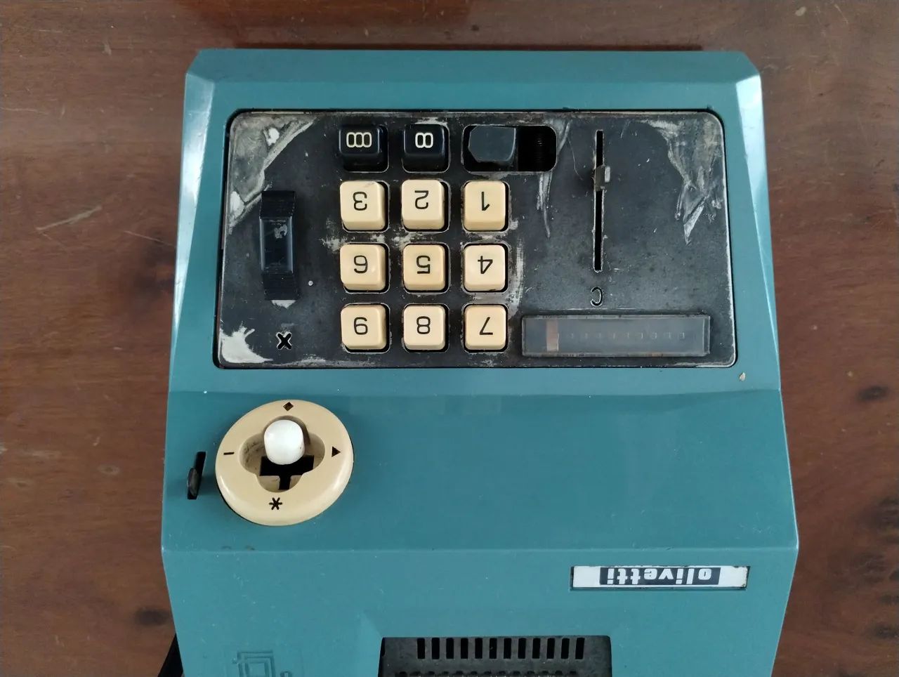 Máquina de Calcular Olivetti Antiga - Foto 4