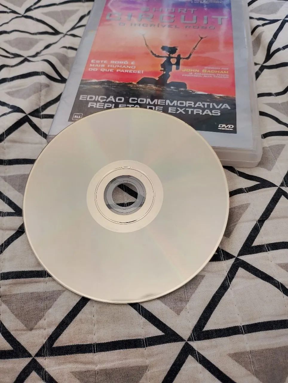 Short Circuit O Incrível Robô dvd original filme raríssimo faço Olx pay  - Foto 2