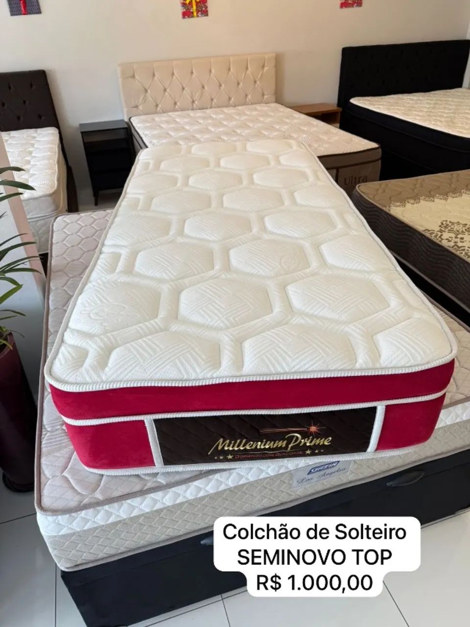 Colchão de Solteiro TOP - Entregamos!  - Foto 3