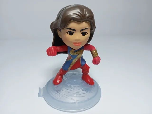 bonecos mc donalds marvel as marvels coleção kit com 6 figuras de ação colecionáveis - Foto 3