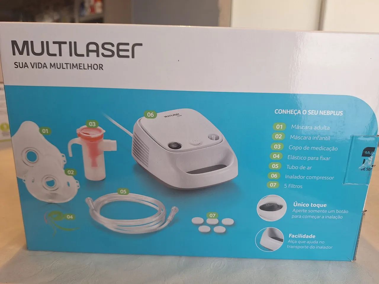 Nebulizador Multilaser64168540259586120