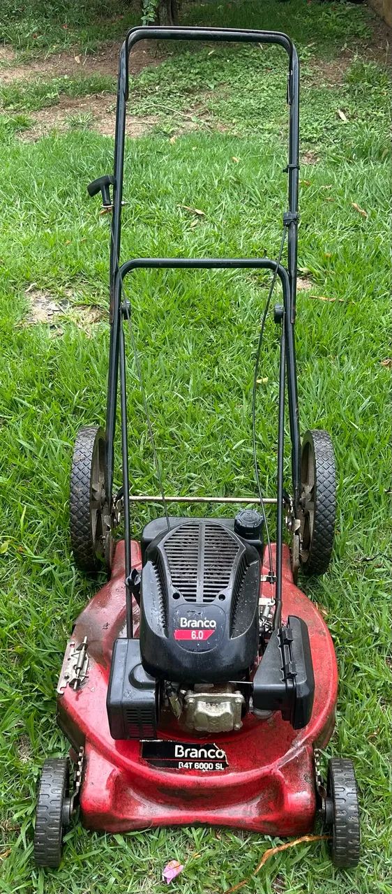 Vendo cortador de grama da marca branco modelo b4t 6000 sl  - Foto 2