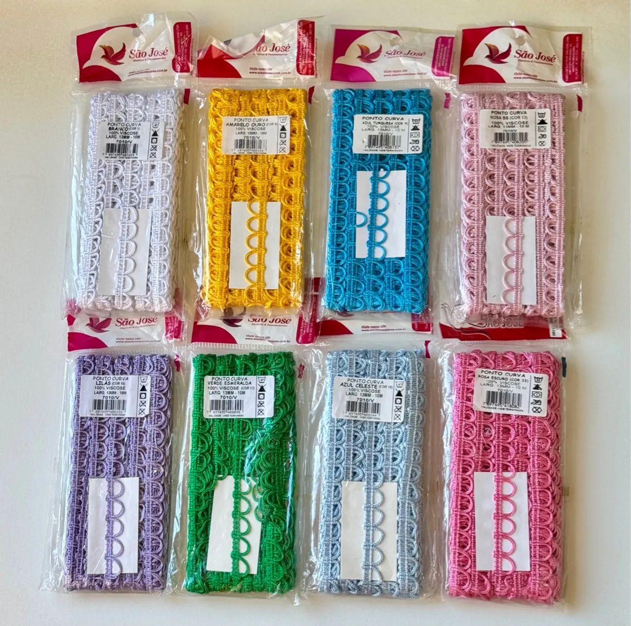 PASSAMANARIA SÃO JOSÉ PONTO CURVA  7010/V  13MM C/ 10 METROS 