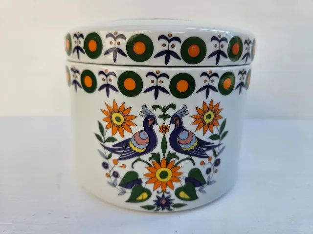 Bomboniere Porcelana Schmidt Antiga Rara Coleção