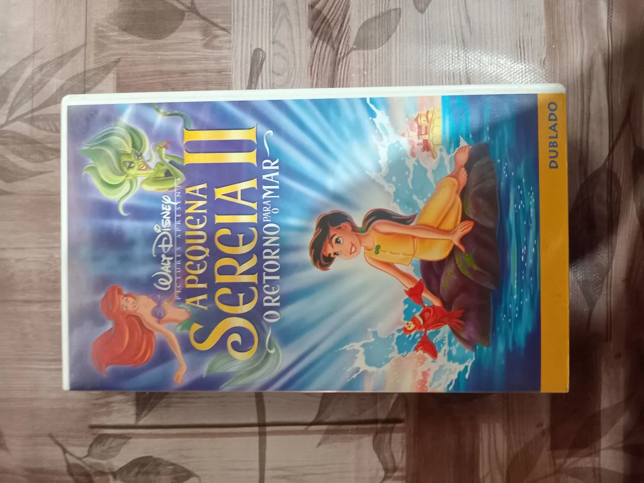 Filme VHS a pequena sereia 2