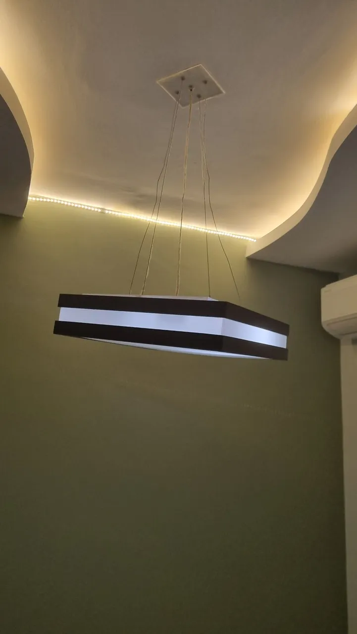 Lustre Moderno quadrado tok stok