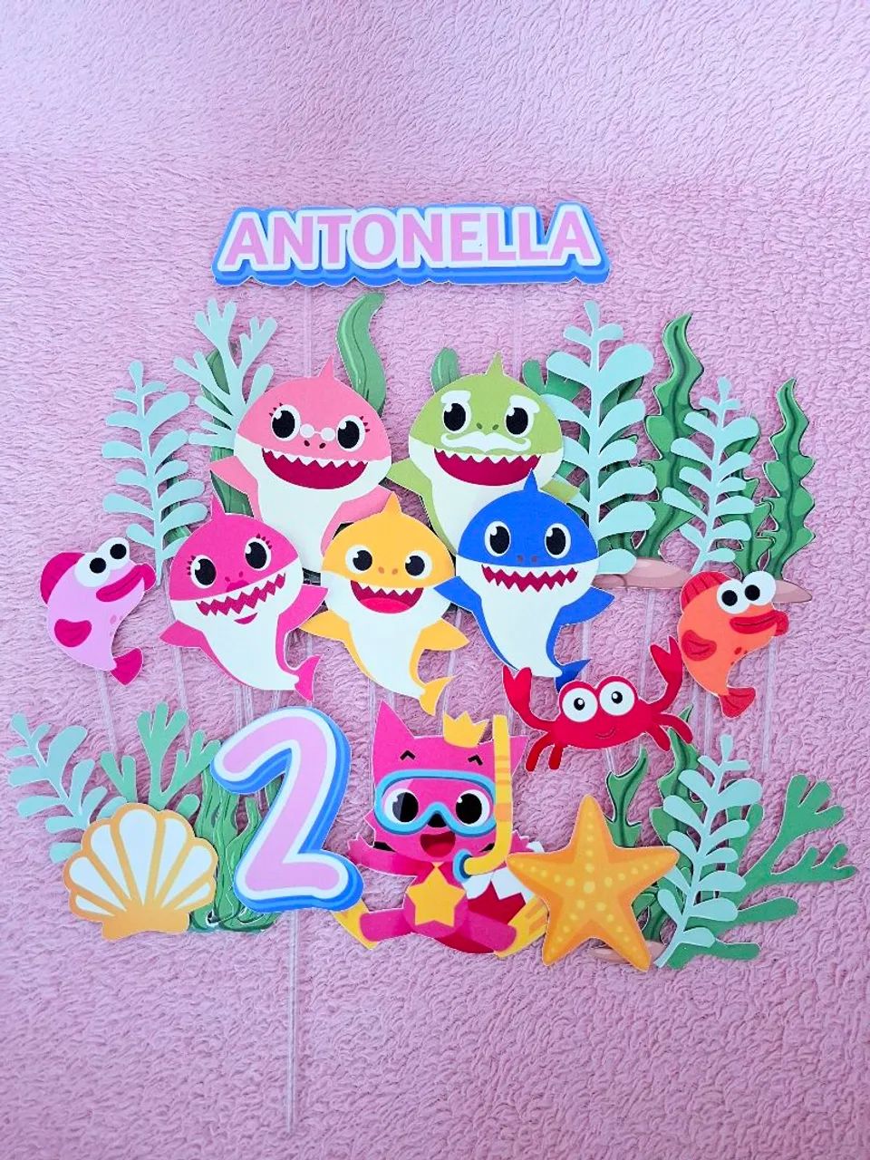 Baby shark lembrancinha personalizada pra festas de aniversário  - Foto 6