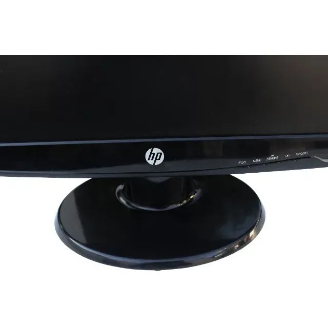 Monitor HP 20? Widescreen LCD VGA Resolução HD + Cabos Inclusos + Base Fixa - Foto 2