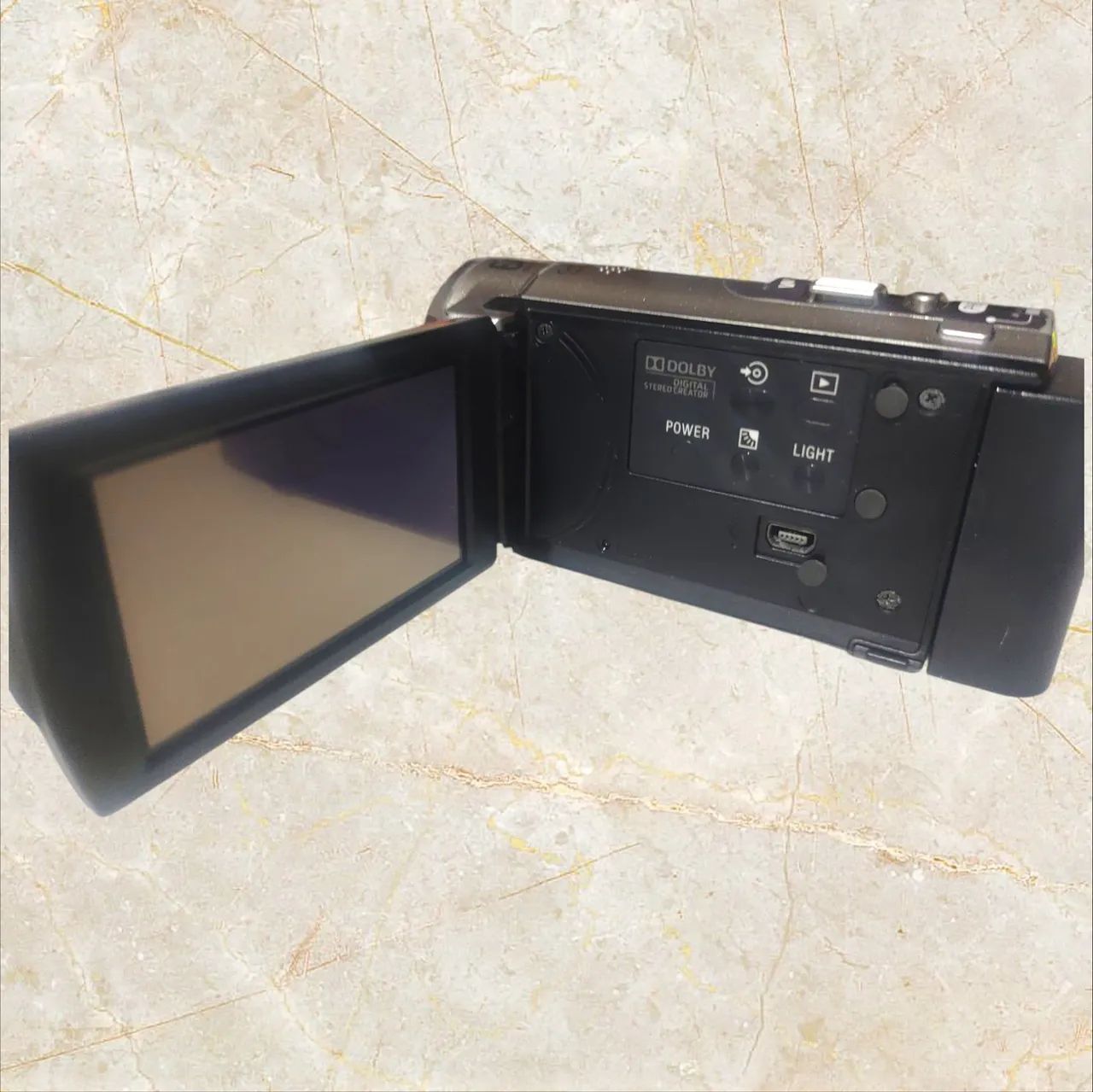 Filmadora Sony Handycam DCR-SX63 com Cabos Originais Manual e Guia Handycam (Usada) - Foto 5