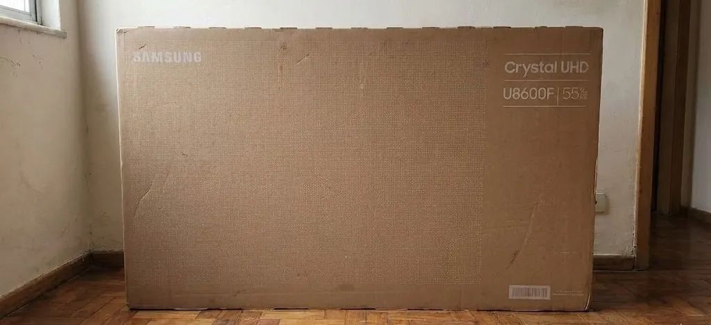 CAIXA LACRADA Smart TV 55" 4K Samsung 55U8600F Crystal HDR Tizen Alexa e Xbox Gaming