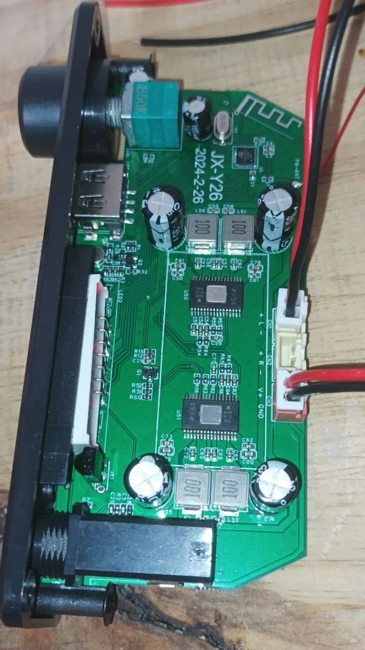 Placa MP3 200W Amplificada SOM - Foto 5