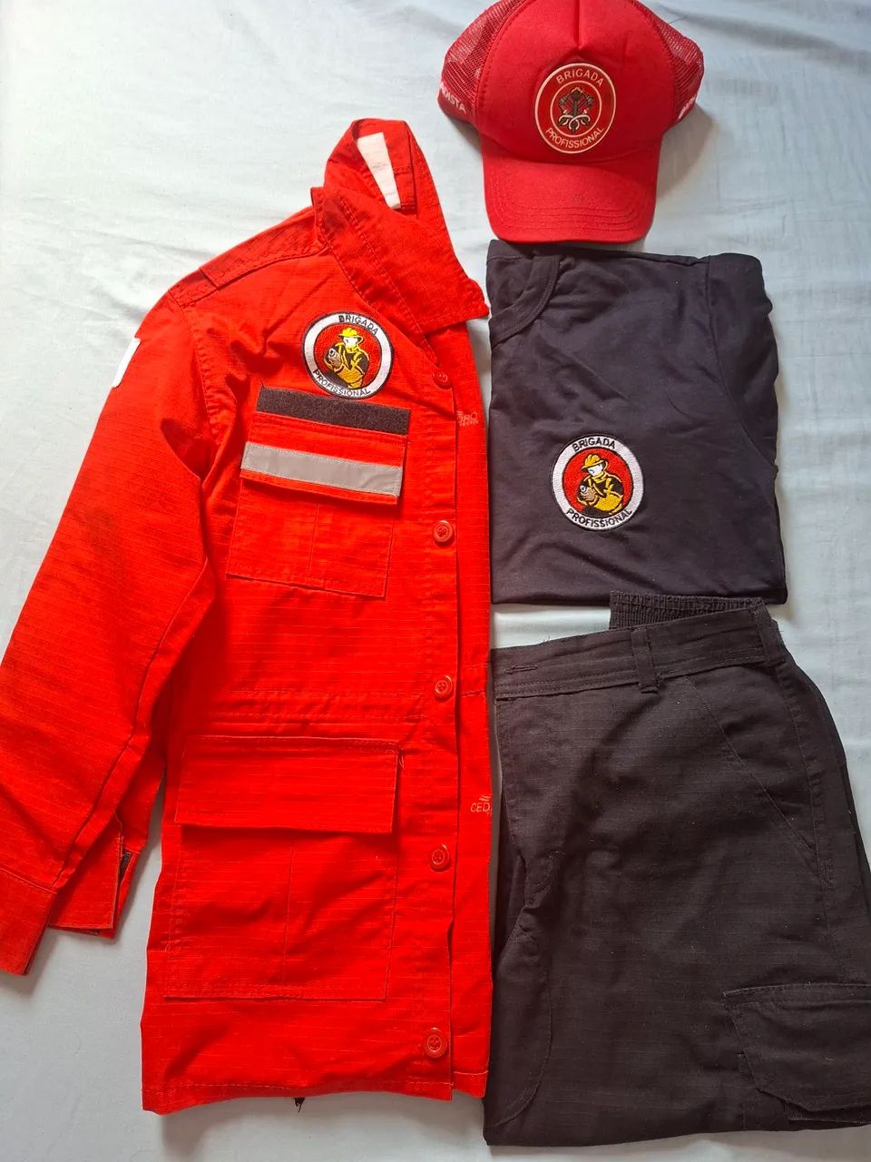 Uniforme de Bombeiro Civil Brigadista.