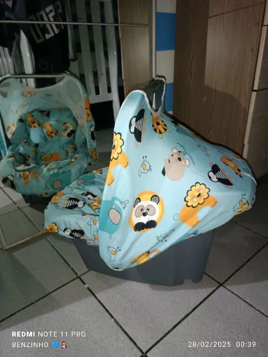 Bebê Conforto com Capa de Proteção - Foto 3
