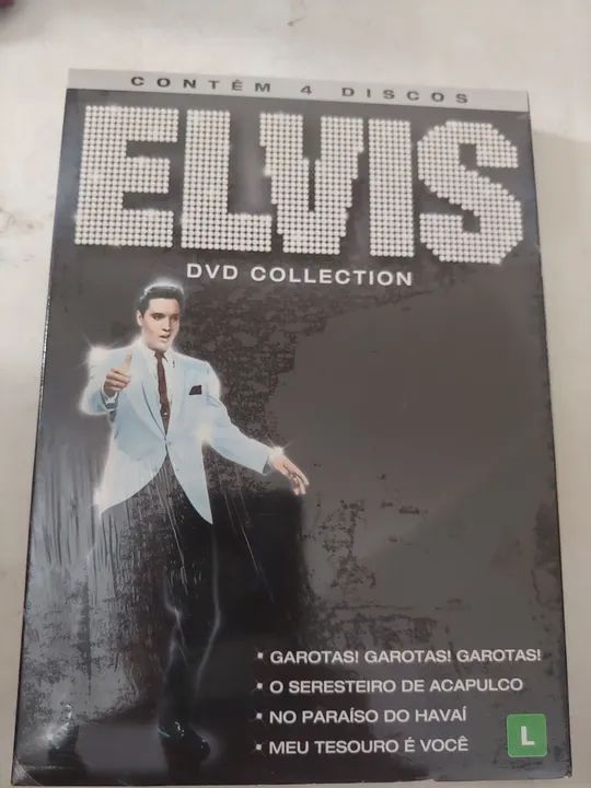 DVD Elvis - Coleção com 4 Discos