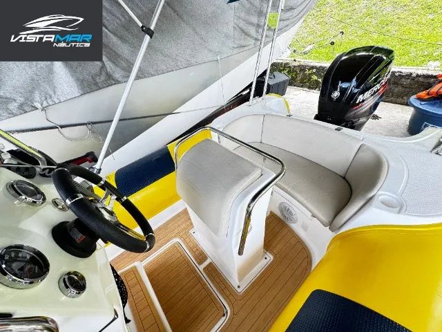 Bote Zefir G500 2019 com Mercury 100hp 4T  - Foto 9
