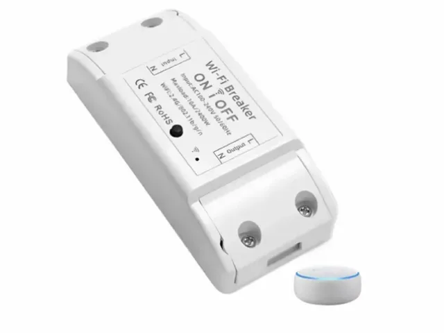 Interruptor Inteligente Mini Módulo Relé Automação Wifi App