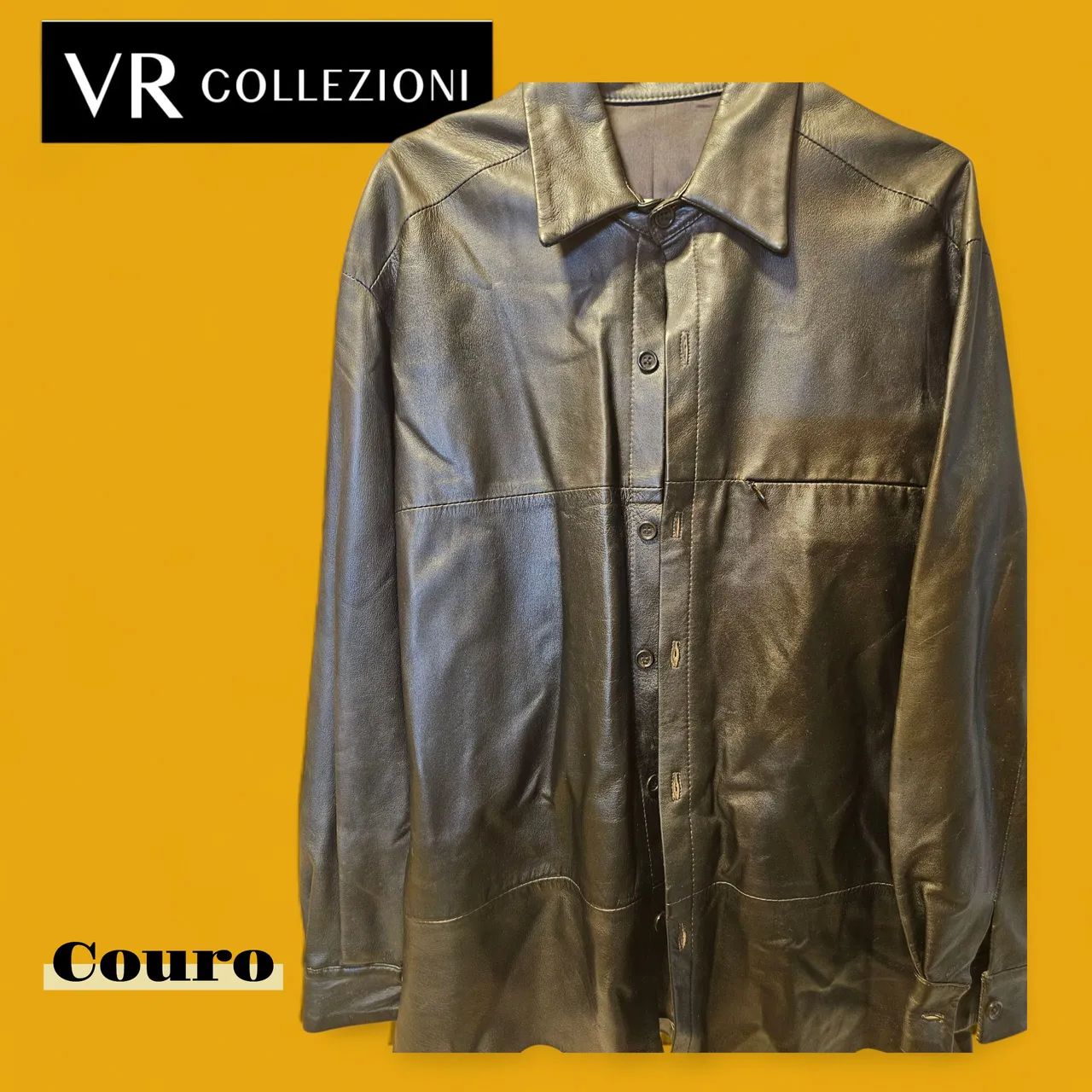 CASACO DE COURO VR - Foto 2