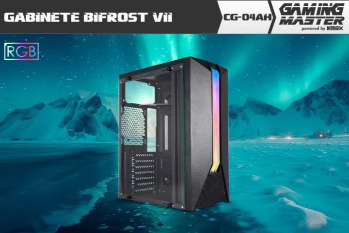 Gabinete Gamer Bifrost Vii Compacto Kmex - Cg-04ah *ENTREGA GRÁTIS*