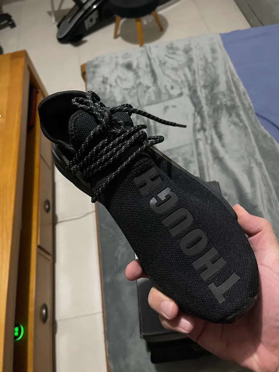 Tênis adidas Pharrell X Nmd Human Race 'triple Black'