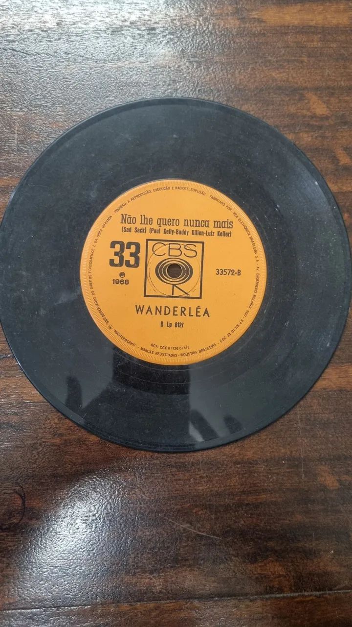 Disco Vinil Compacto Wanderlea 1968 - Raro
