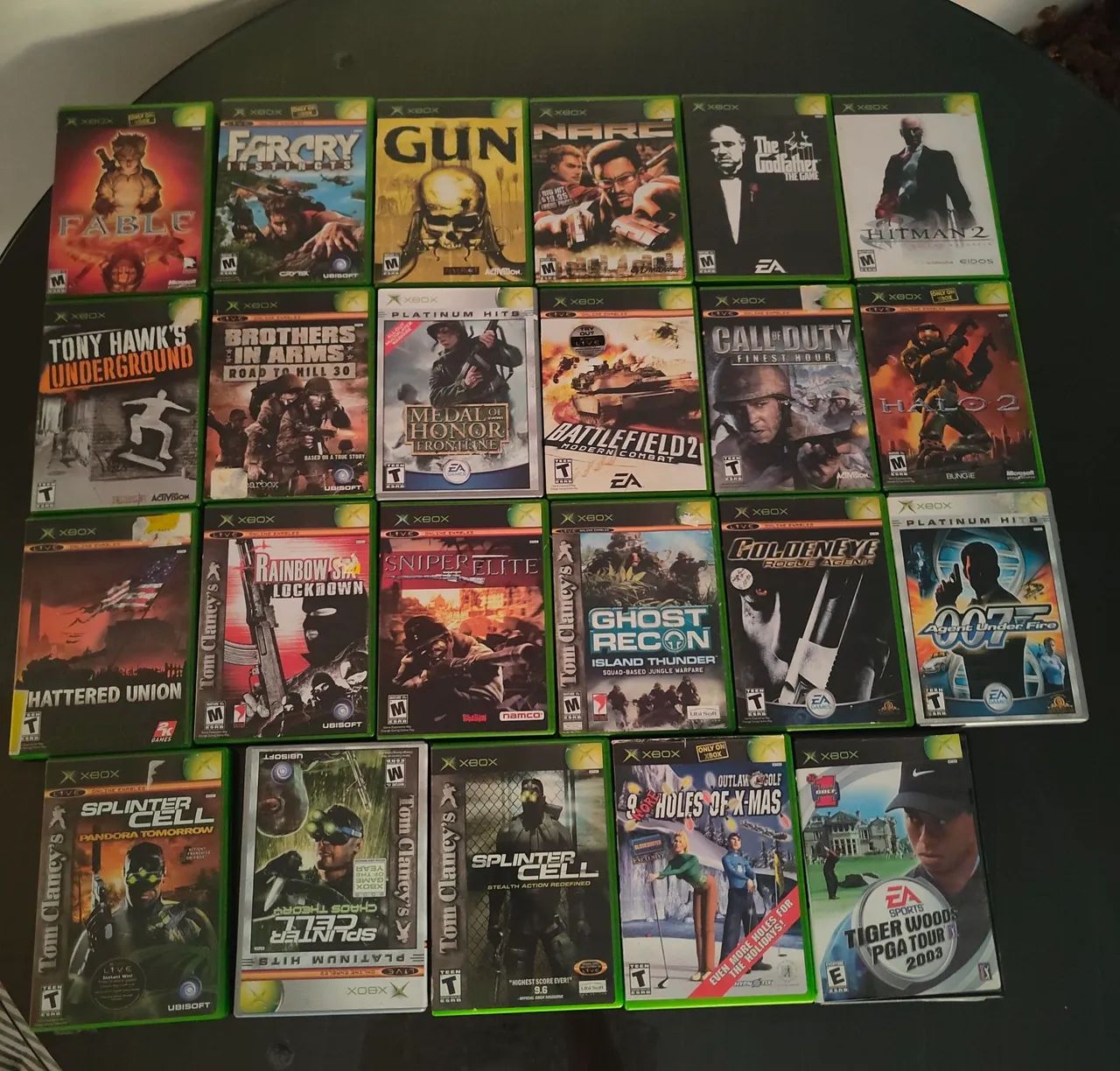 Jogos originais de Xbox Clássico preços na descrição 
