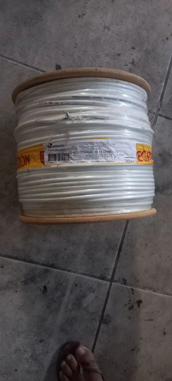Cabo coaxial 59 75 ohms 300m - Foto 2