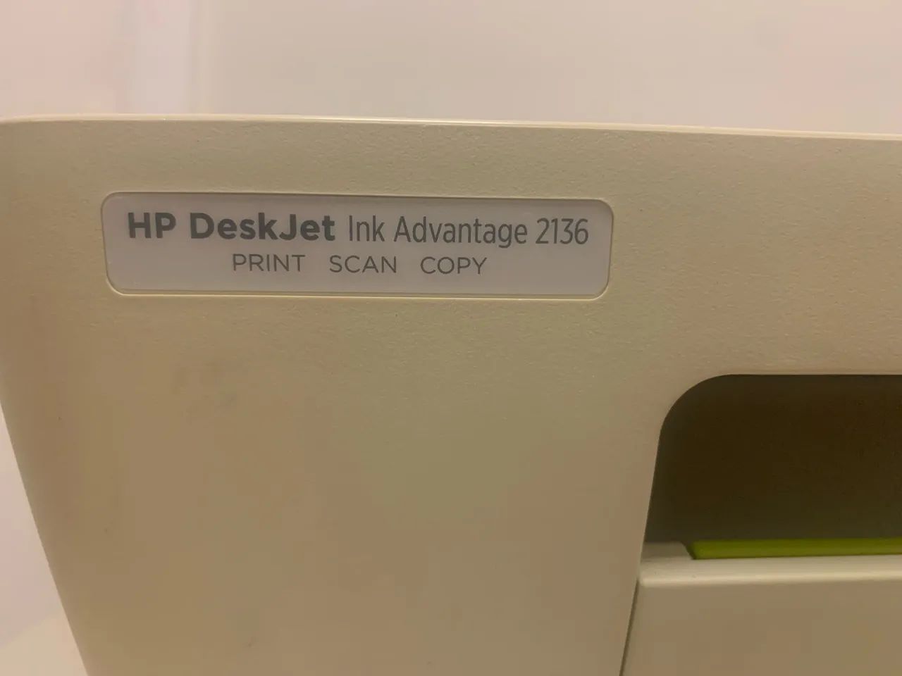 Impressora HP Ink Advantage 2136 - Foto 6