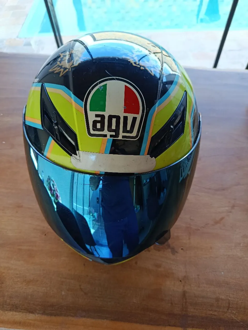 Capacete AGV K3 SV Drudi Performance tamanho 58