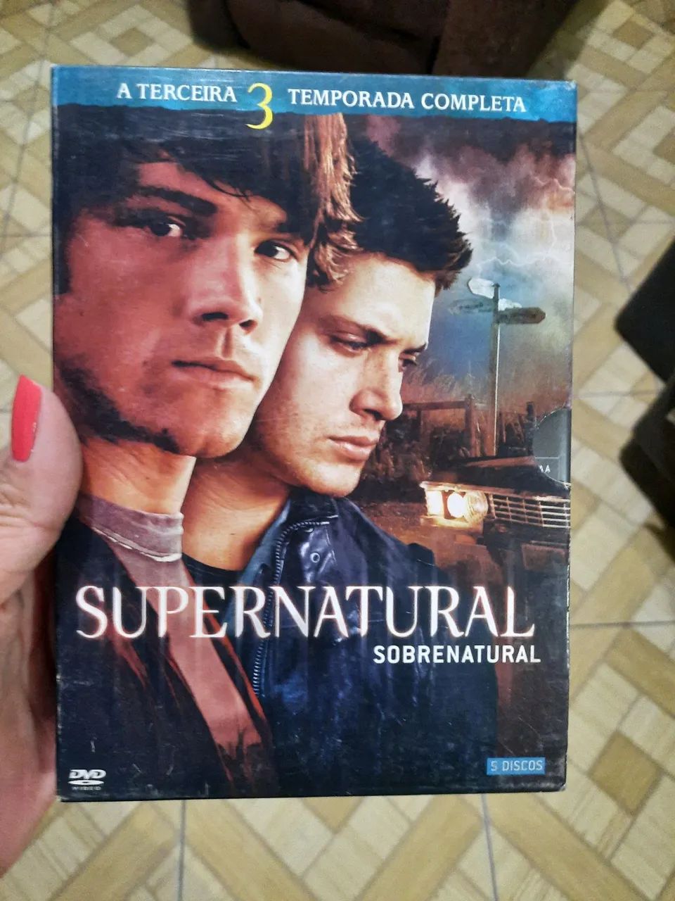 Box DVD Supernatural Temporada 3 completa 