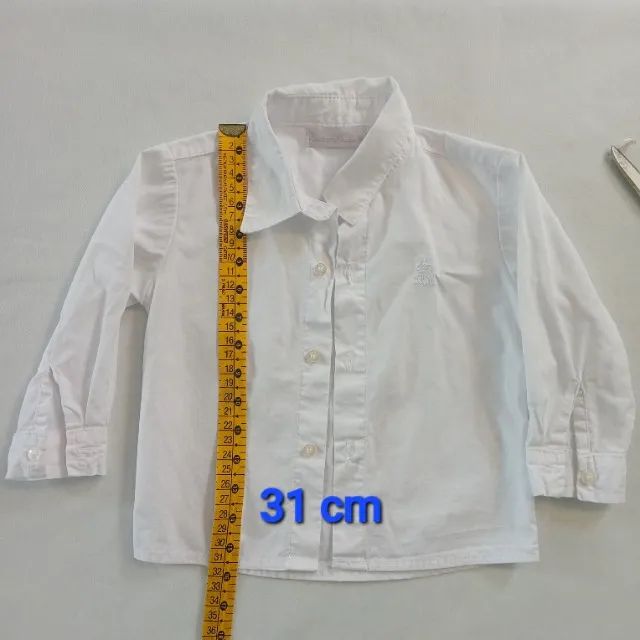 Camisa e camisetas tam 3/6 meses - Foto 4
