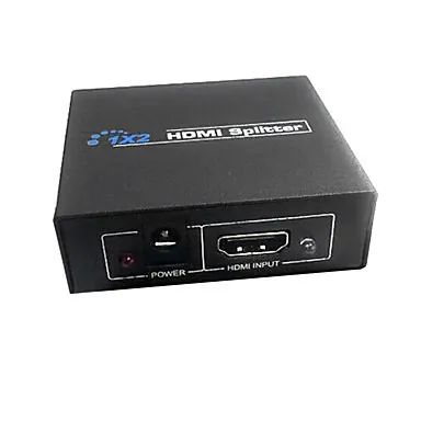Promoção: Splitter 1x4 Distribuidor De Sinal Hdmi 3d Duplicador Tv - Foto 2