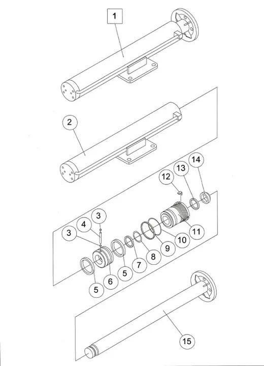 KIT REPARO DA SAPATA DIANTEIRA TD1631 MADAL MD43607 - Foto 2