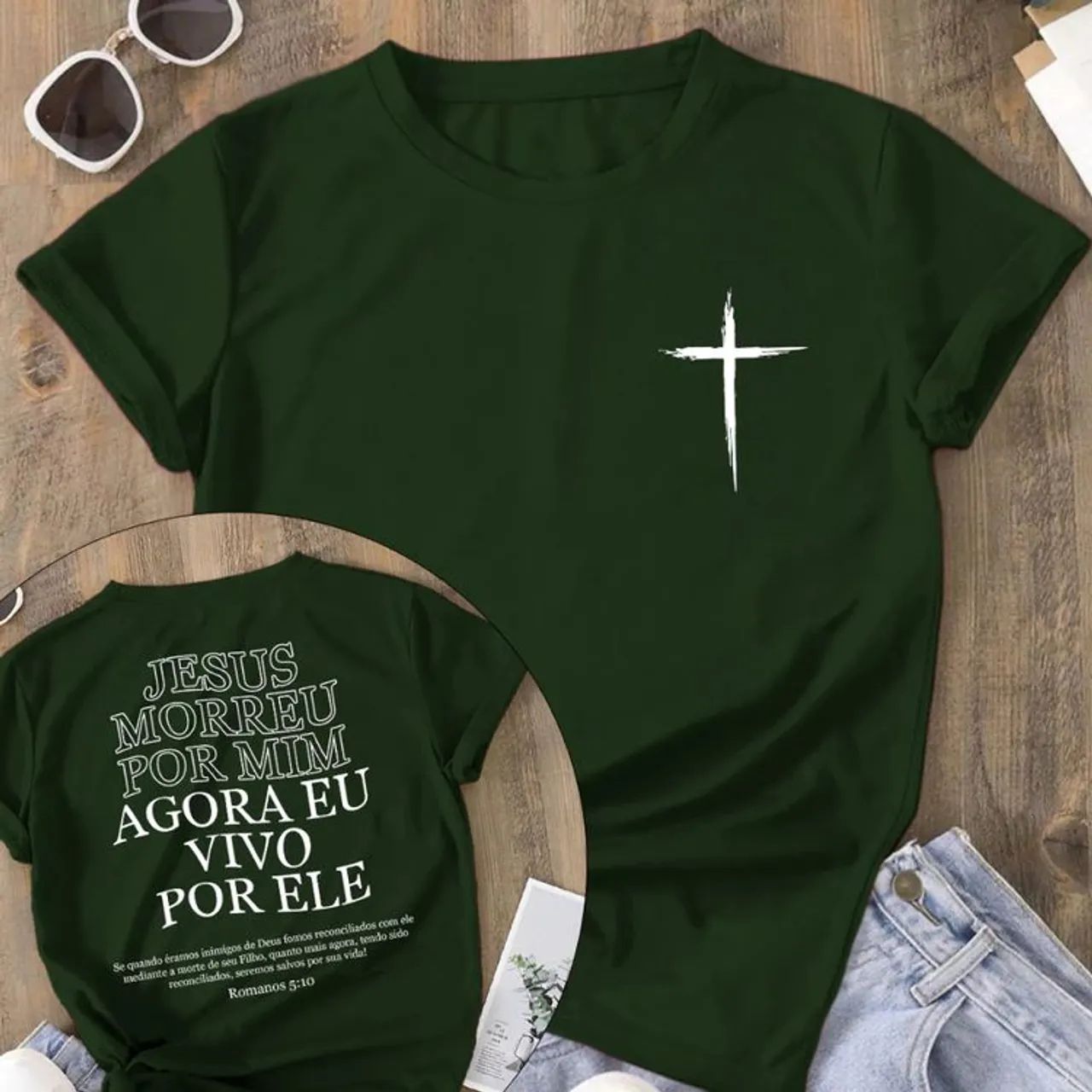 Camiseta da igreja - Adulto - Foto 2